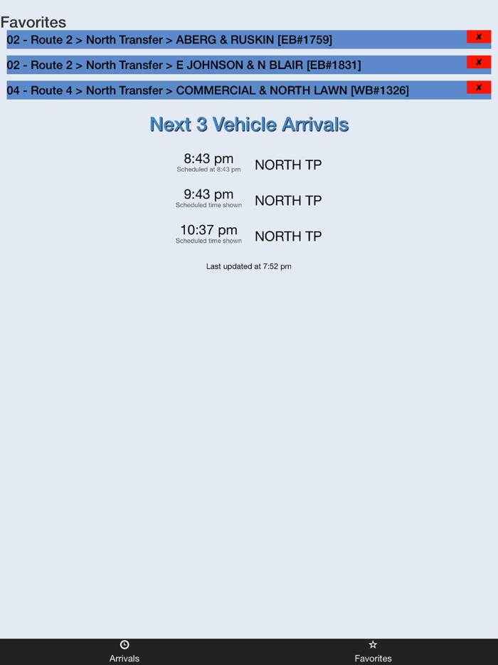 Madison Metro Bus Tracker