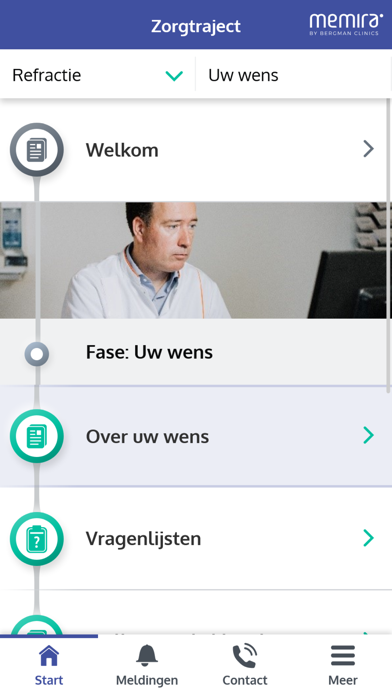 Mijn Memira Screenshot