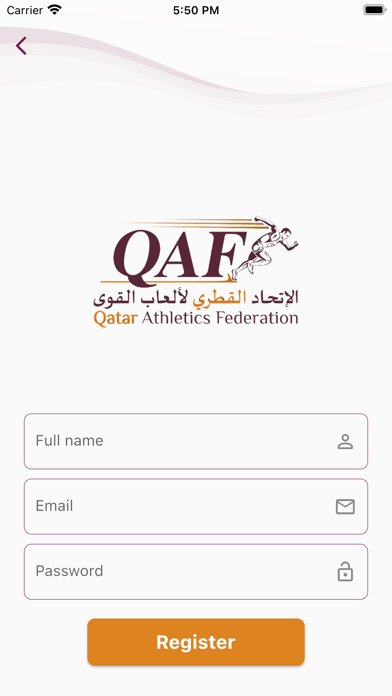 Qatar Athletics Screenshot