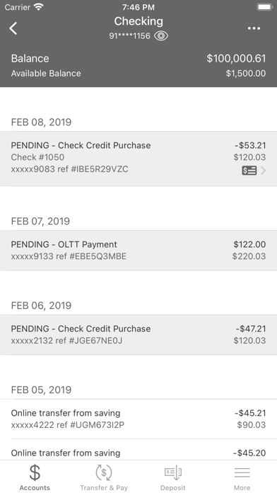 Anderson County Federal CU Screenshot