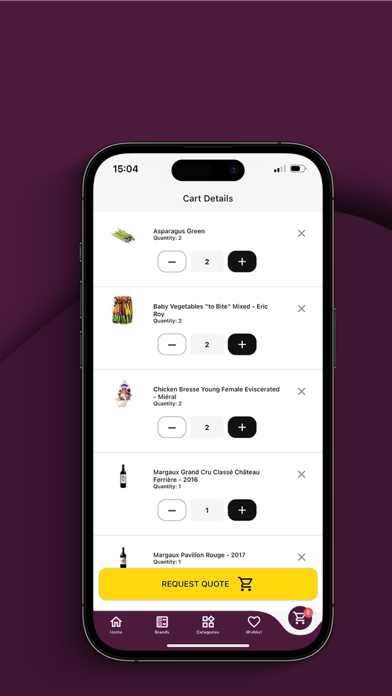 ClassicFineFoods Rungis Screenshot