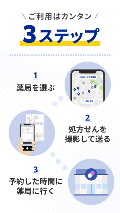 ヨヤクスリ 楽天のアプリで処方箋を送信/簡単お薬予約＆受取のおすすめ画像3