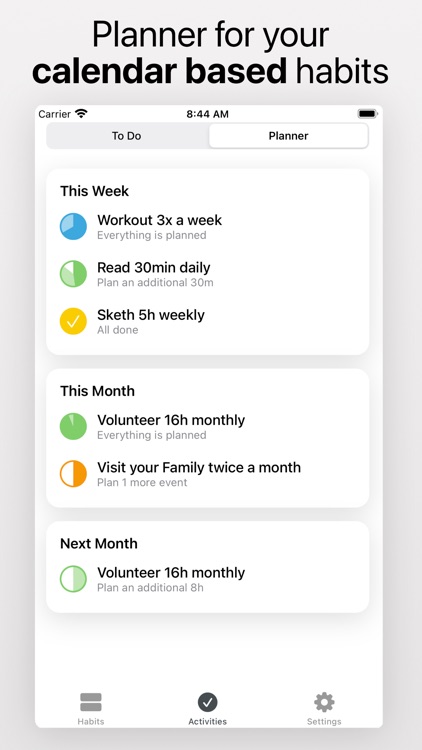 Habit Tracker - Dashbit