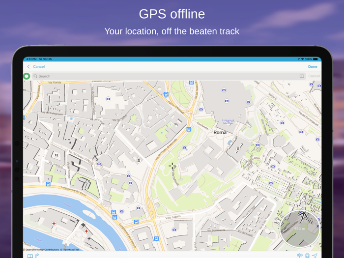 Rome on Foot  Offline Map