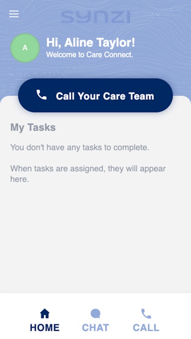 Synzi Care Connect Screenshot