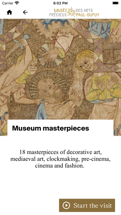 Musée Arts Précieux Paul-Dupuy Screenshot