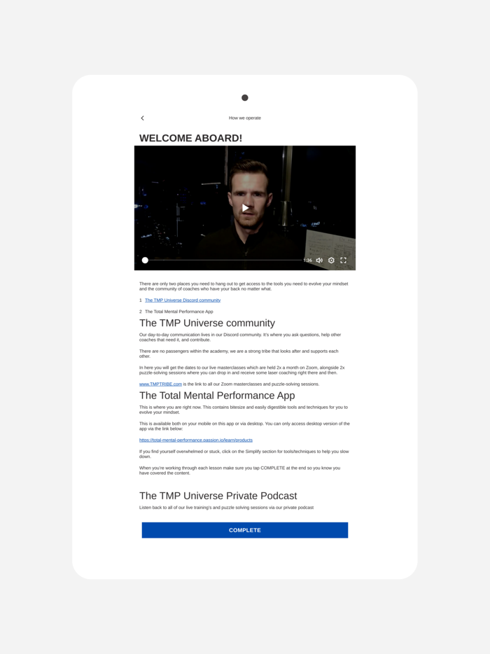 Total Mental Performance