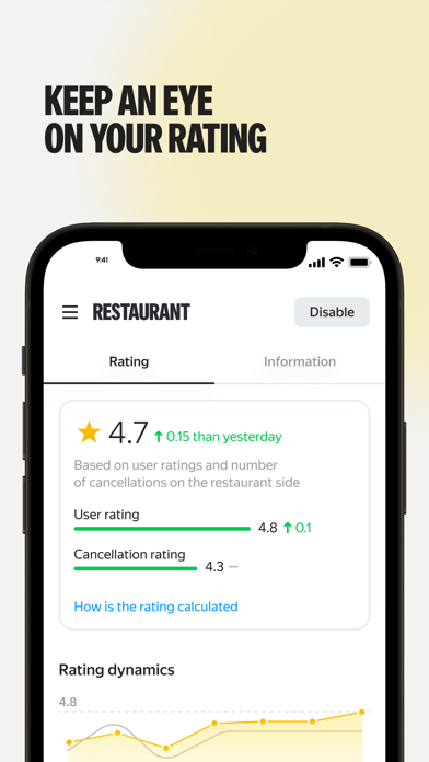 Yango Deli Vendor Screenshot