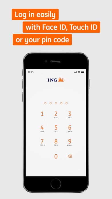 ING Banking Screenshot
