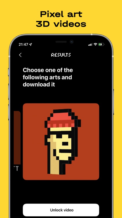 PIX: NFT pixel art from photo screenshot-3