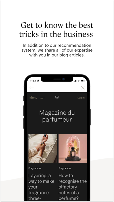 Wikiparfum Screenshot