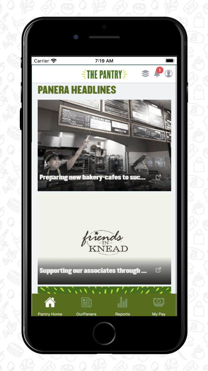 The Pantry Associate App