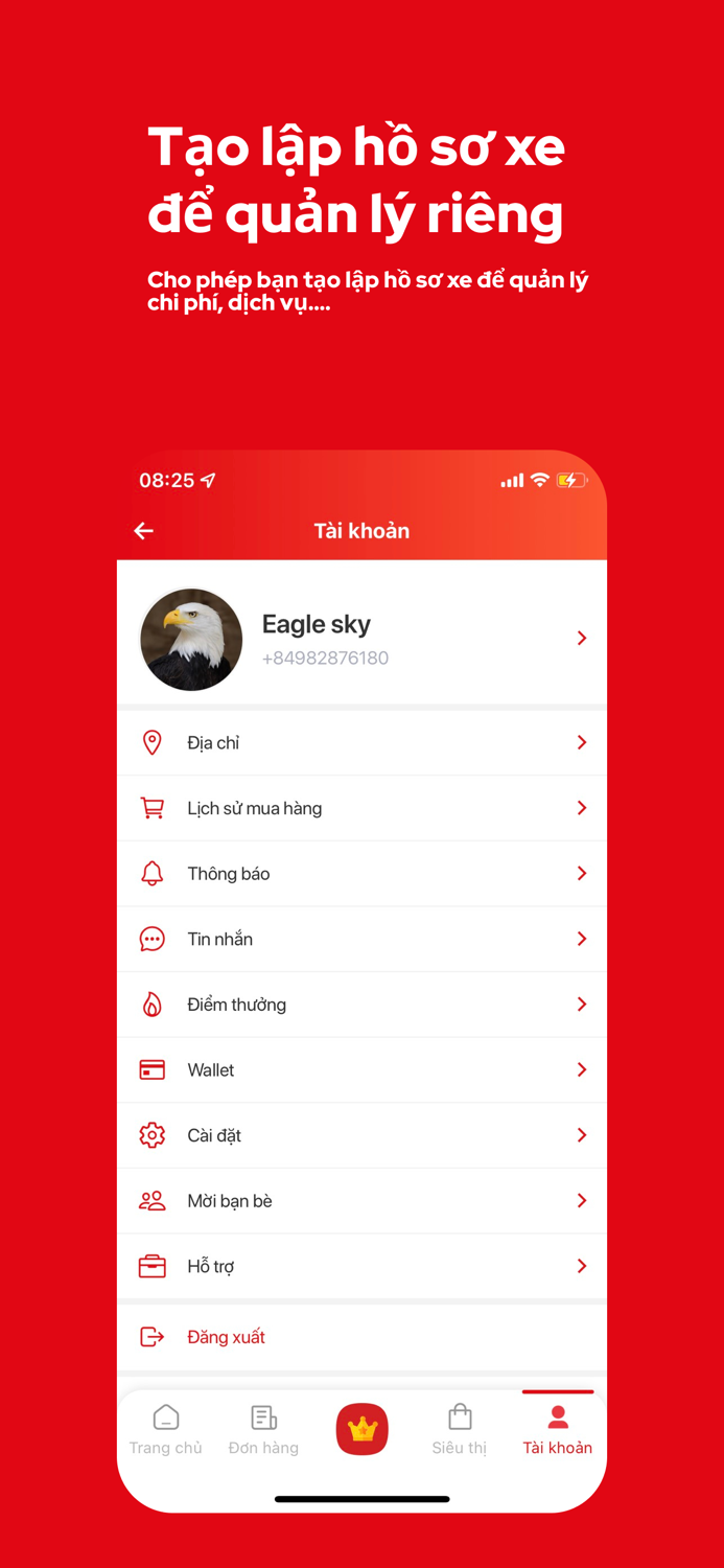maxQ-Ứng dụng chăm sóc xe