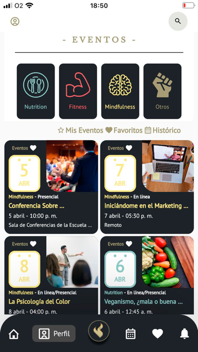 Vesta Wellbeing Screenshot