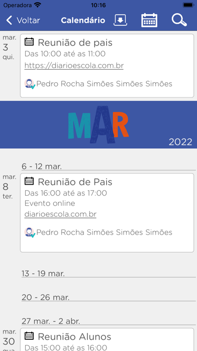 Educandário Batista de Muriaé Screenshot
