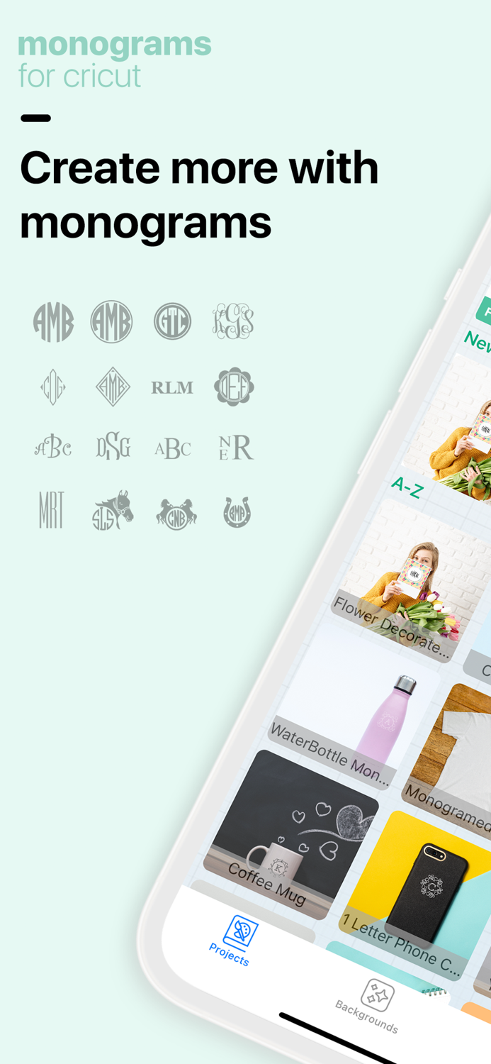 Monograms for Cricut