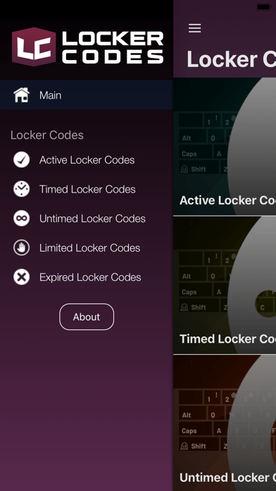 Screenshot #1 pour Locker Codes