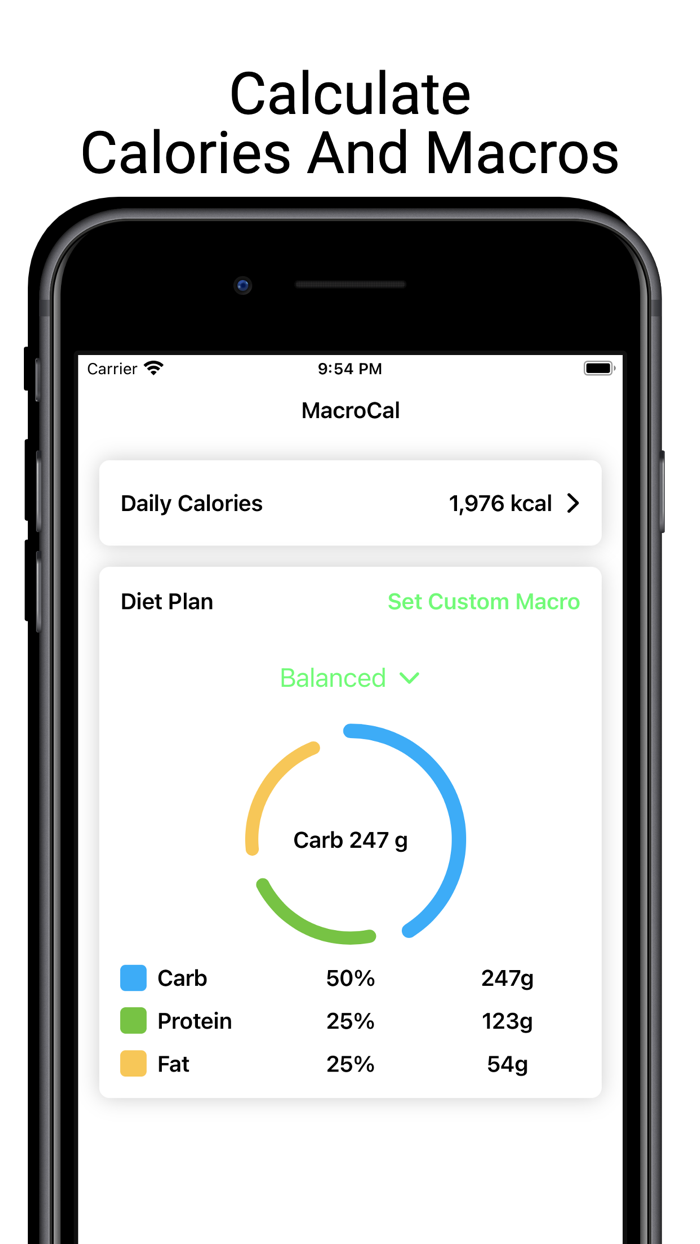 Calorie Calculator - MacroCal
