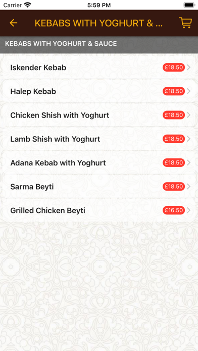 Aspendos Restaurants Screenshot