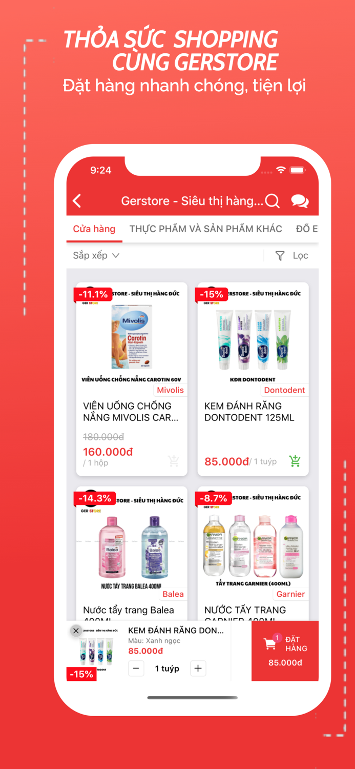 Gerstore - Siêu thị hàng Đức