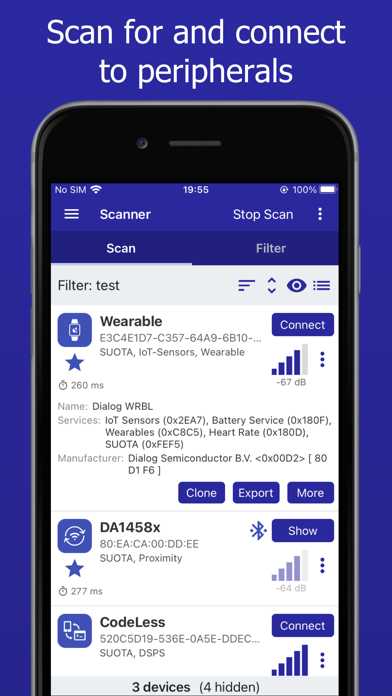 Renesas SmartBond Screenshot