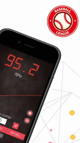 Game screenshot Baseball Pitch Speed Radar Gun apk