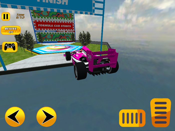 Flash Car Stunts 3D Ramp Game