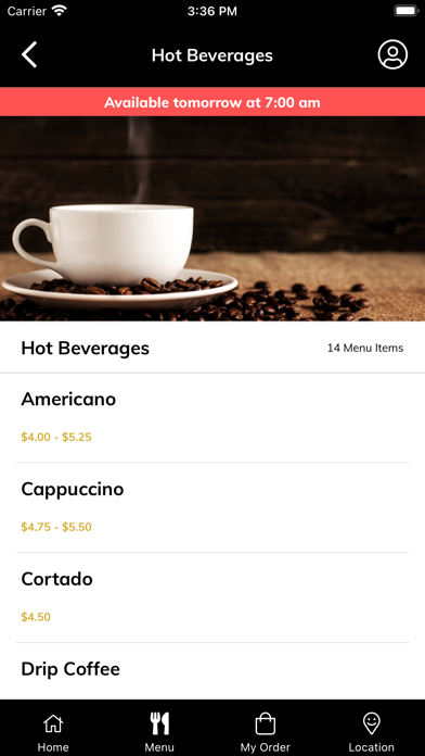 Laughing Horse Coffee & Tea Co Screenshot