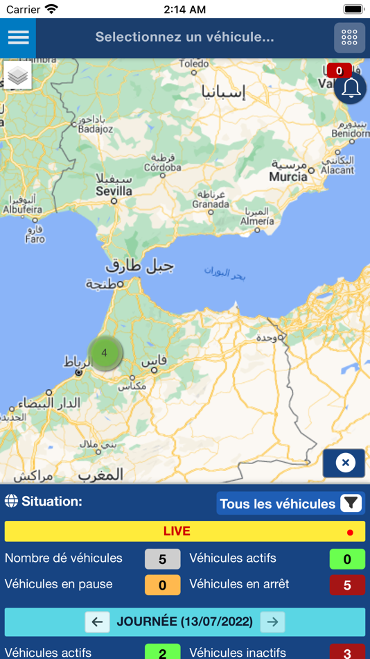 #5. POWER TRACK GPS (iOS) 由: Rabii Sbaiti