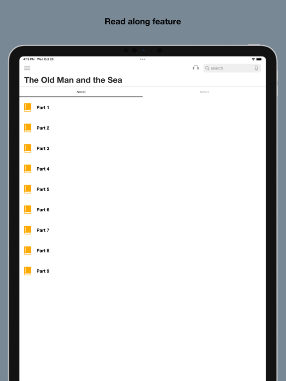 Screenshot #4 pour The Old Man and the Sea -notes