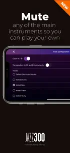 Jazz300 - ultimate play along screenshot #6 for iPhone