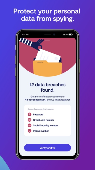 Clario: Privacy & Security Screenshot