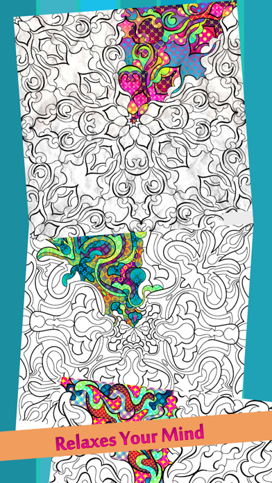 Color Surreal Mandala Coloring Screenshot