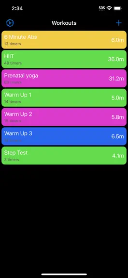 Game screenshot Workout Timers mod apk