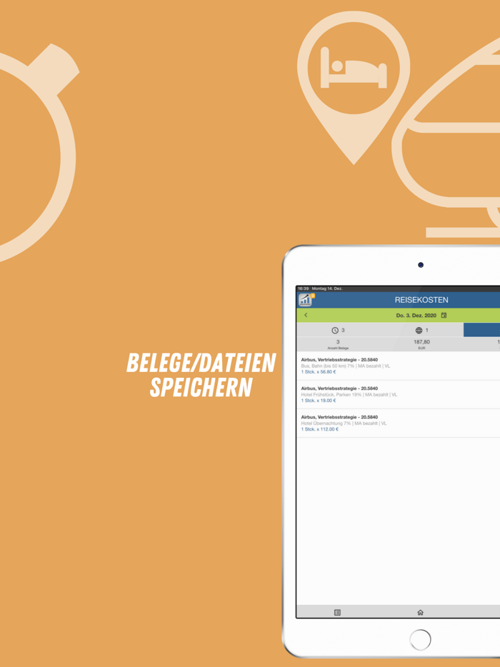 PACS Zeiten  Reisekosten