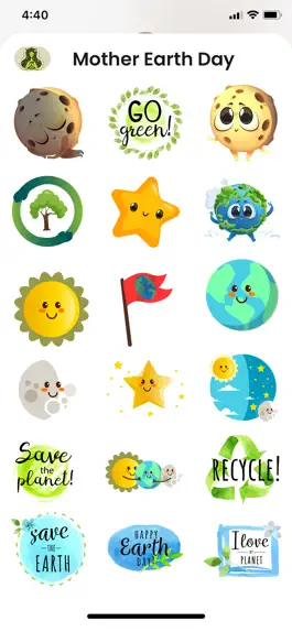 Game screenshot Mother Earth Day Stickers apk