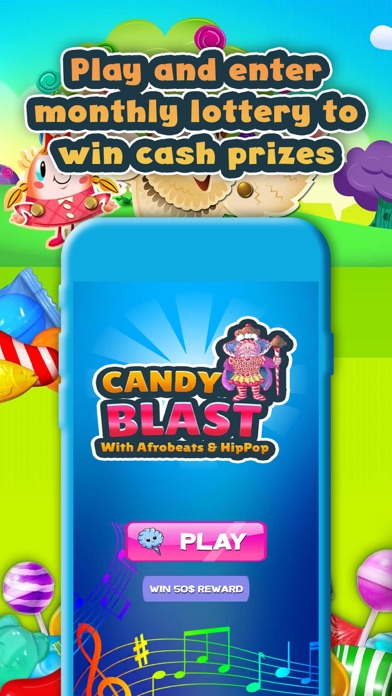 Screenshot #1 pour Candy Blast with Afrobeats