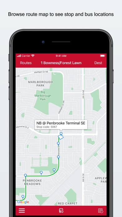 SC Calgary Transit Screenshot