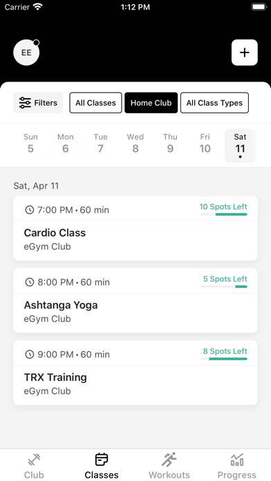BLOCK Gym Screenshot