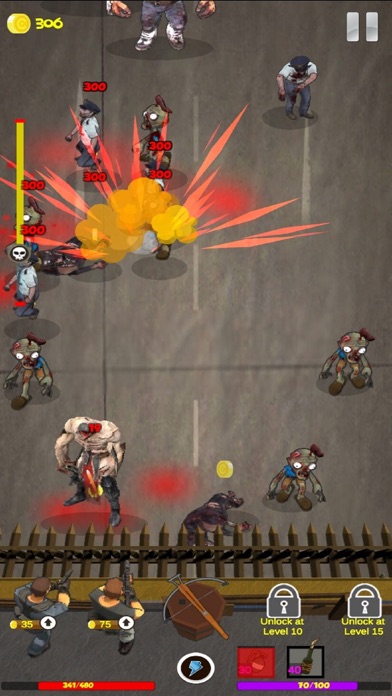 Zombie War - City Defense Game Screenshot