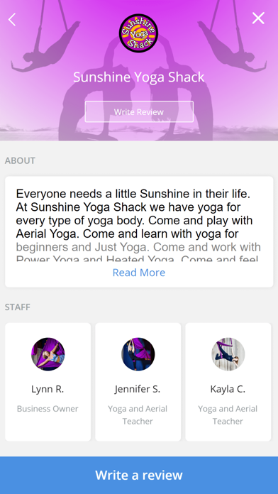 Sunshine Yoga Shack Screenshot
