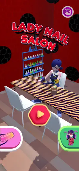 Game screenshot Fashion Ladybug Nail Salon 3D mod apk