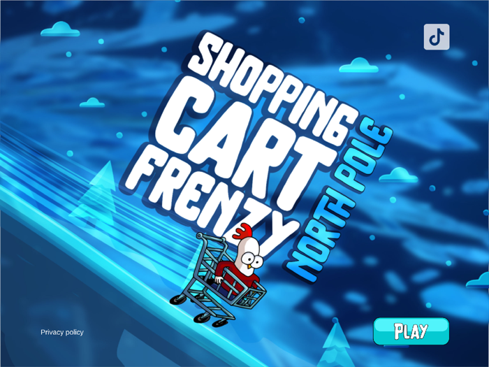 Shopping Cart Frenzy Northpole