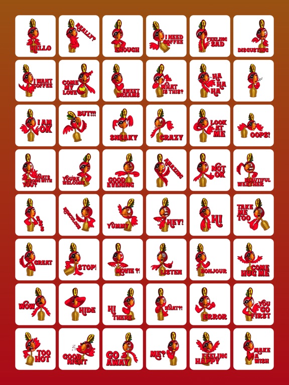 Screenshot #5 pour Tuti Parrot Stickers