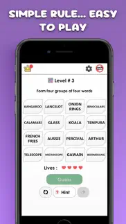 words - associations word game iphone screenshot 4