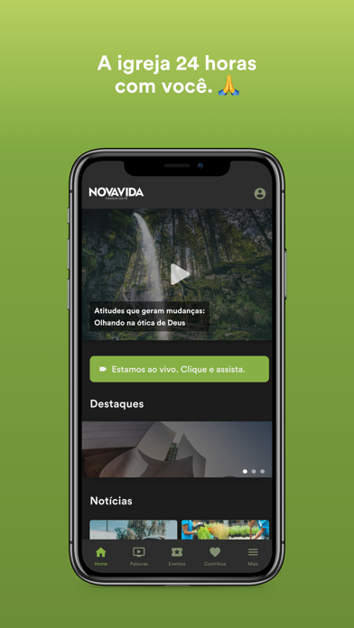 Nova Vida Família da Fé Screenshot