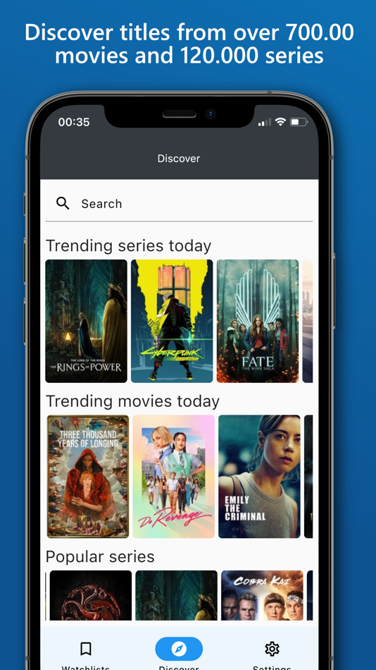 #6. Watch-Lists (iOS) Podle: Fabian Sagodi
