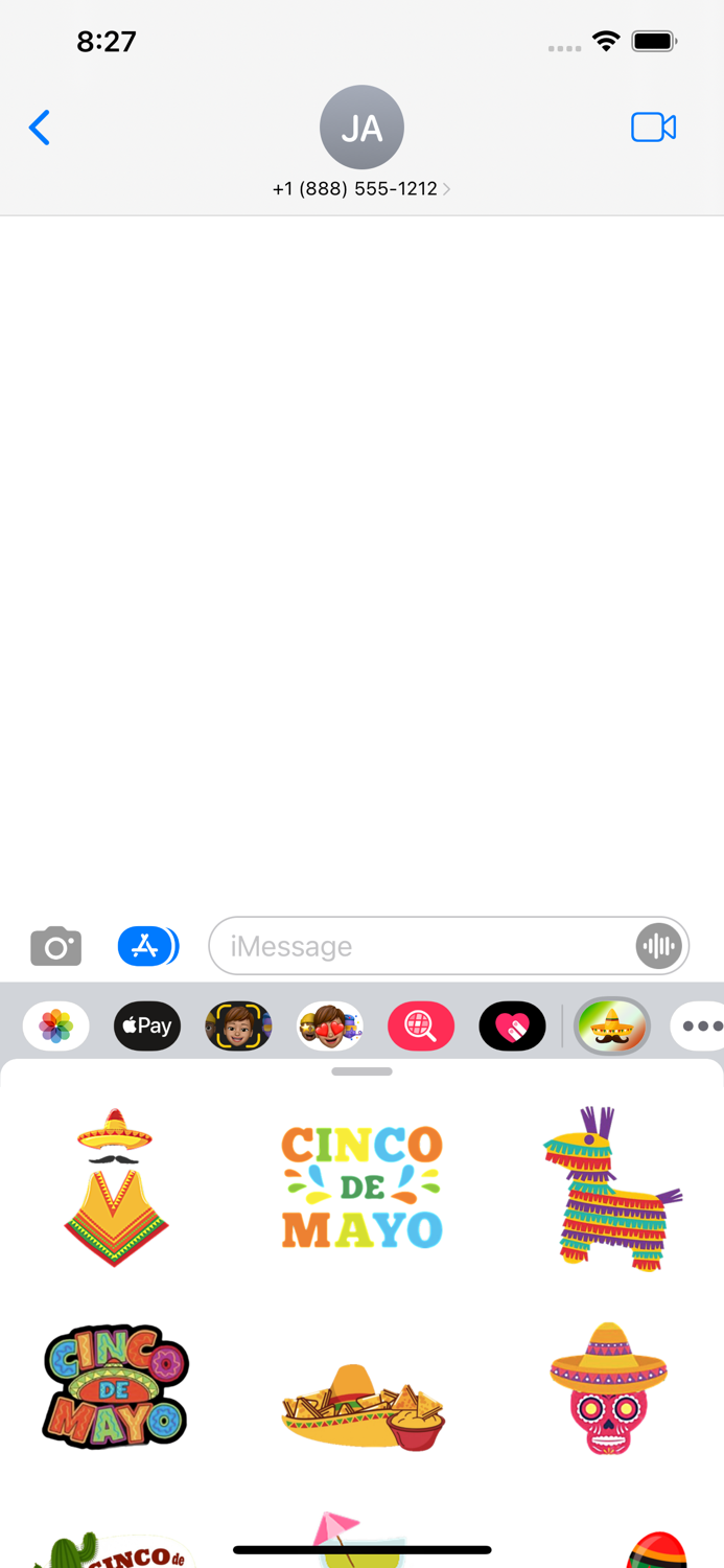 Cinco de Mayo Day Stickers