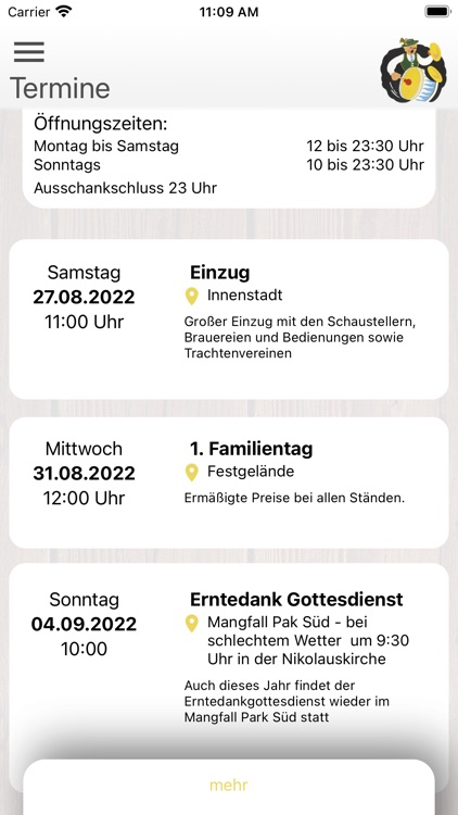 Herbstfest - offizielle App