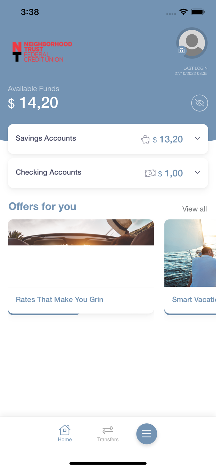 Neighborhood Trust FCU Mobile